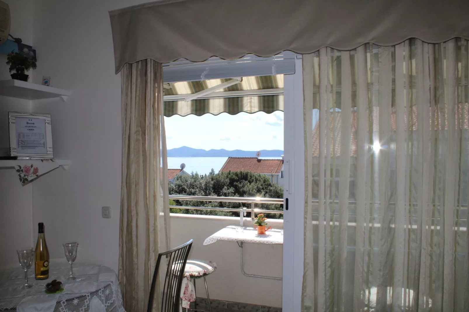 Cozy apartment in Zadar - Kozino with seaview-View