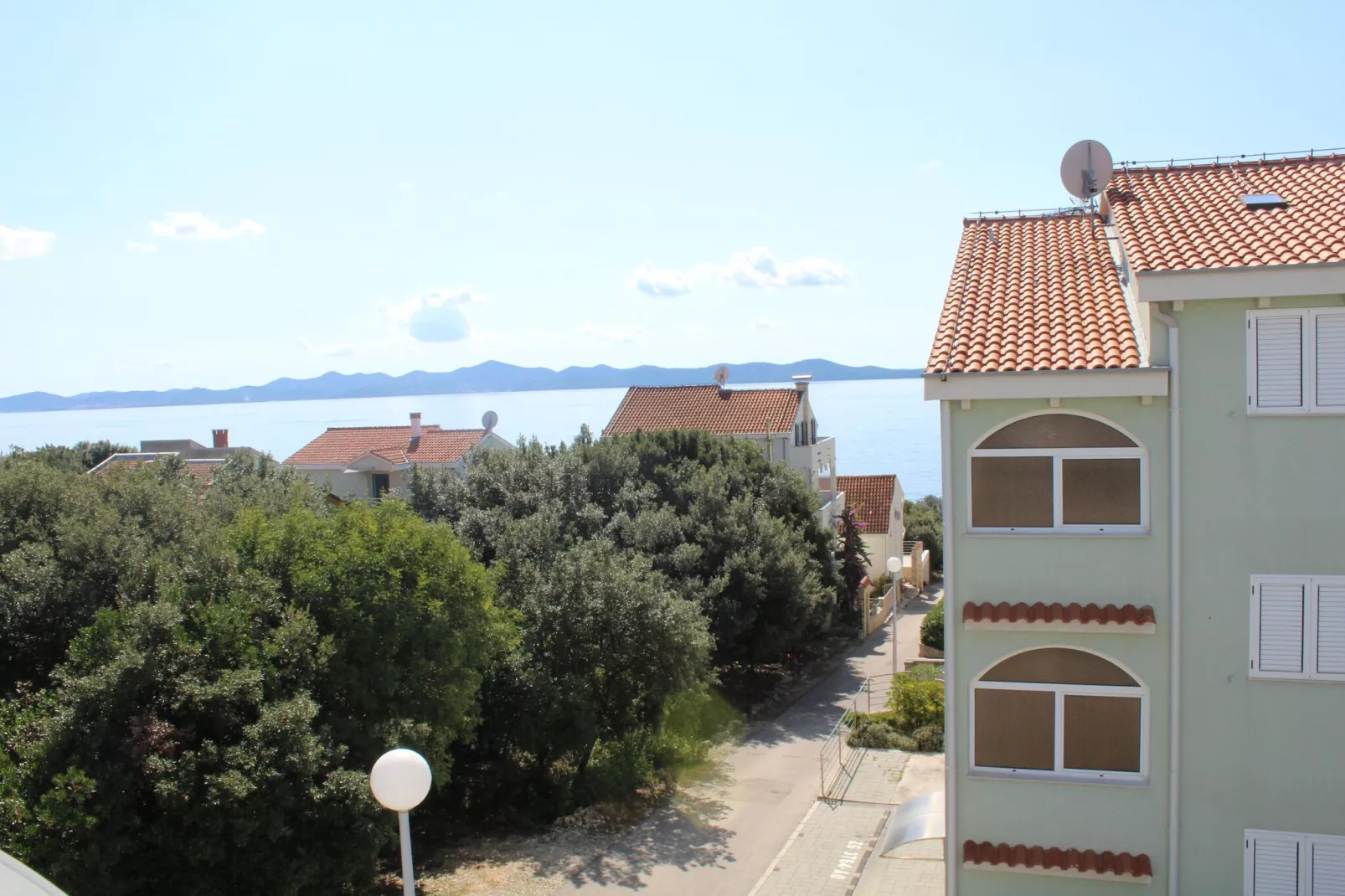 Cozy apartment in Zadar - Kozino with seaview-View summer