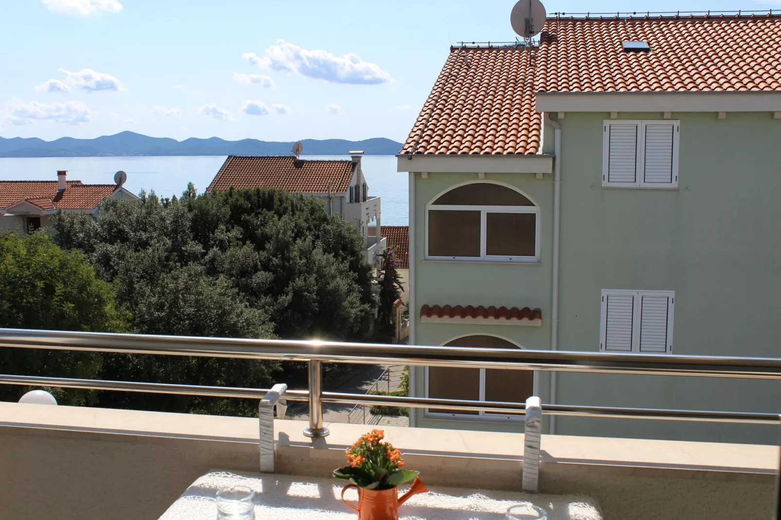 Cozy apartment in Zadar - Kozino with seaview-Terrace balcony