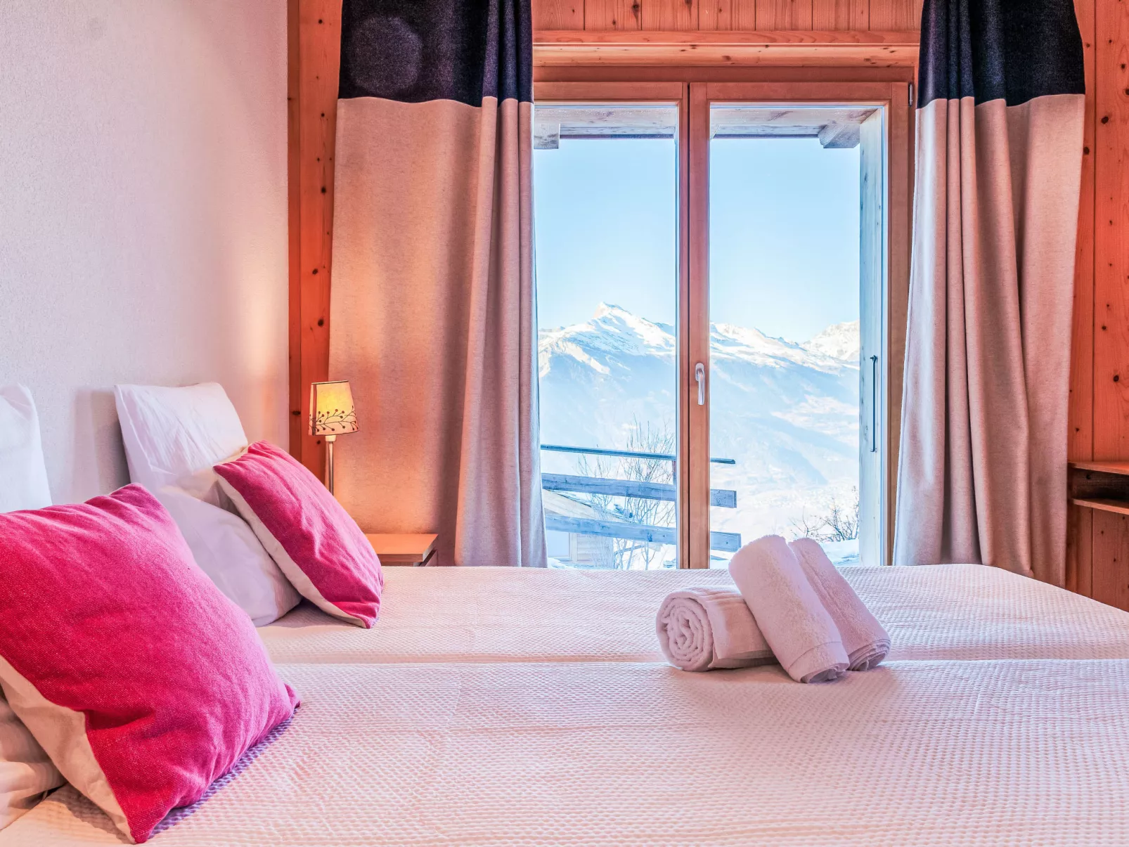 Chalet Flocon de Neige-Dedans