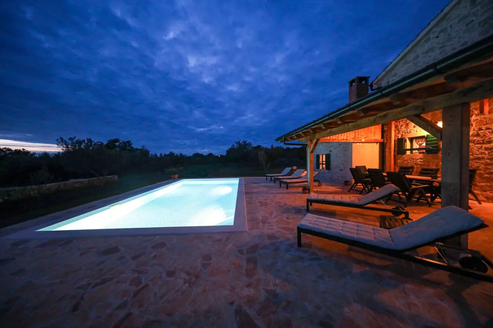 Villa Jerolim-View summer