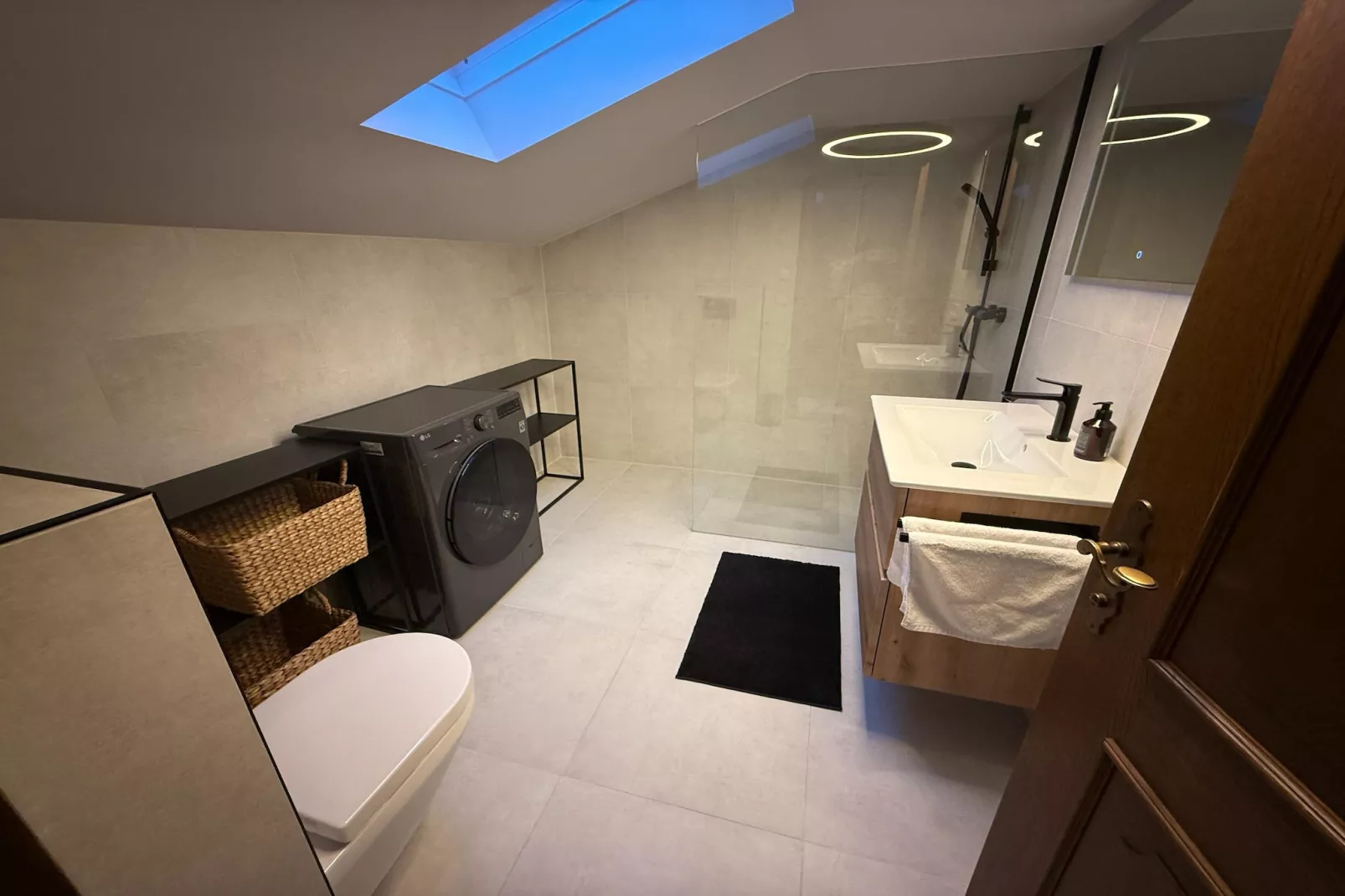 Alpenchalet Berggold-Badezimmer