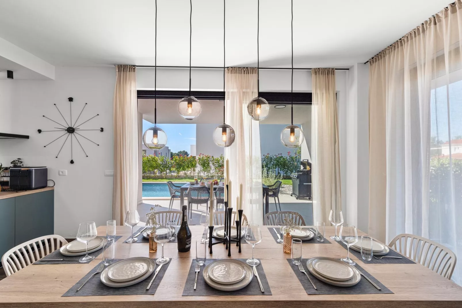 Villa Mattia-Salle à manger