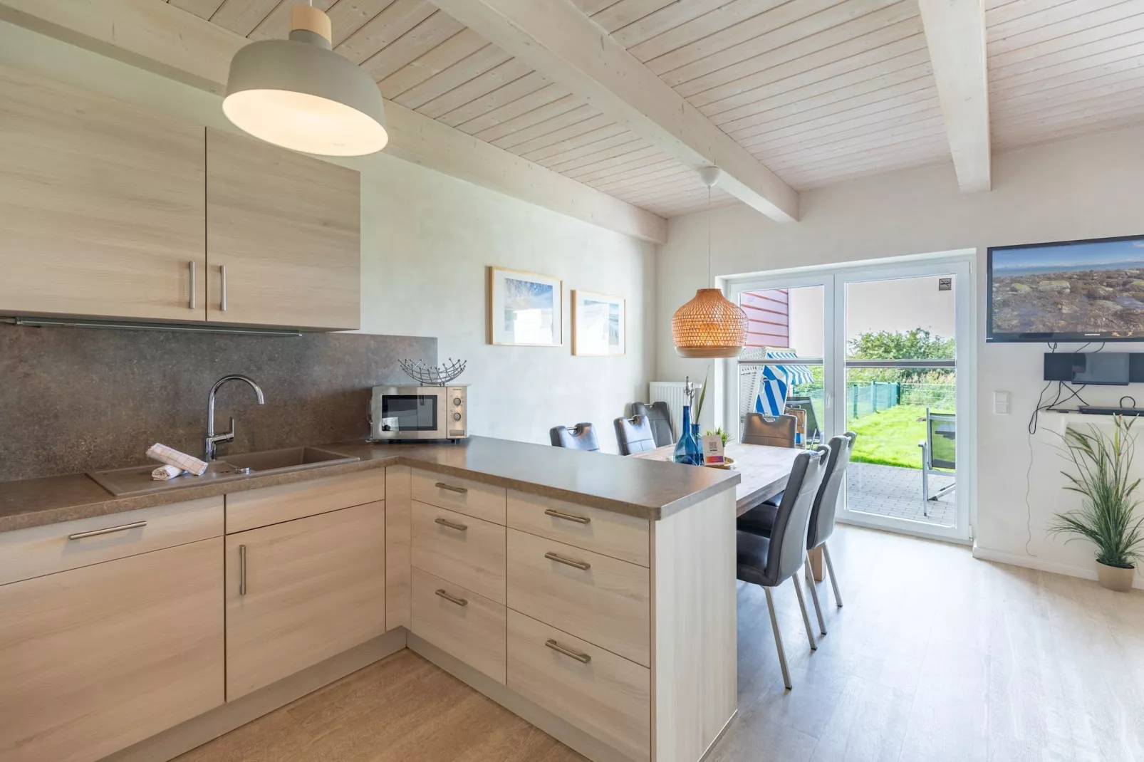 Reihenhaus in Dagebüll - Schimmelreiter-Kitchen