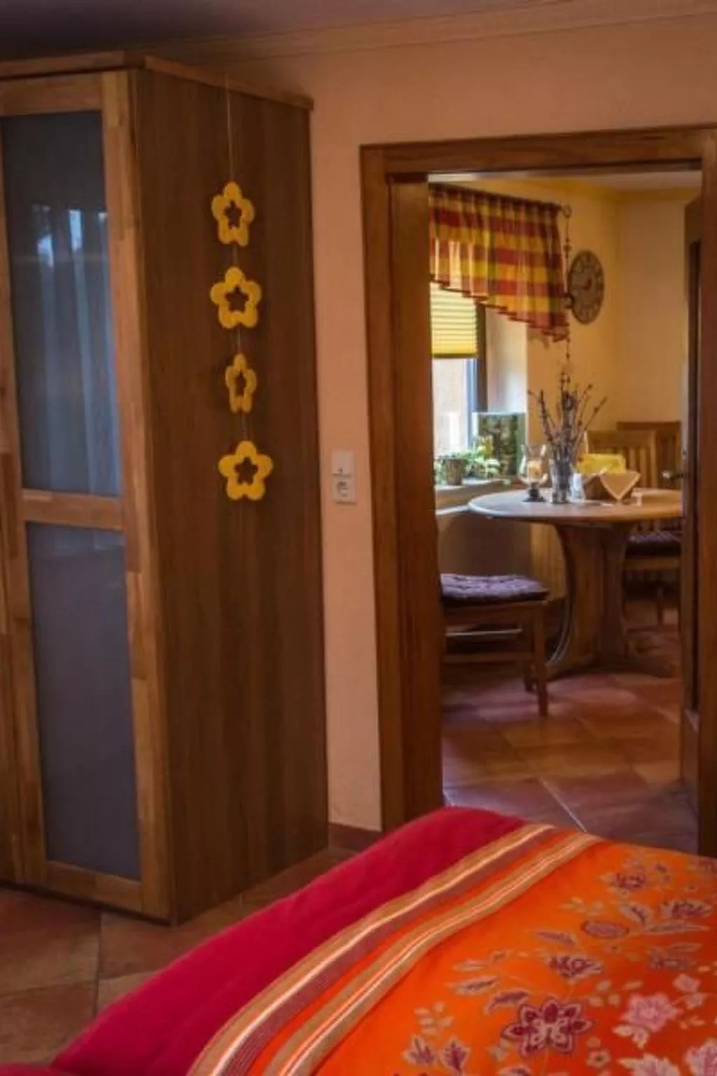 Wohnung in Niedergurig mit Grill, Sauna und Gart-Dedans