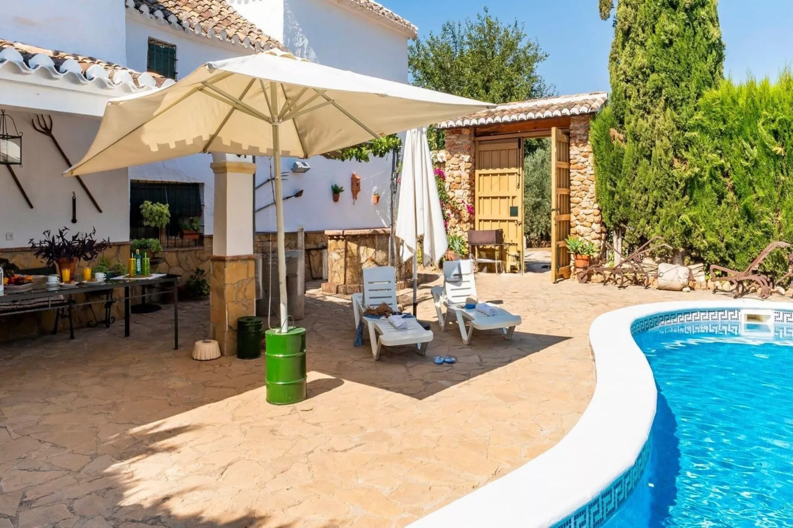 Cortijo la nobleza-Terrasse / balcon