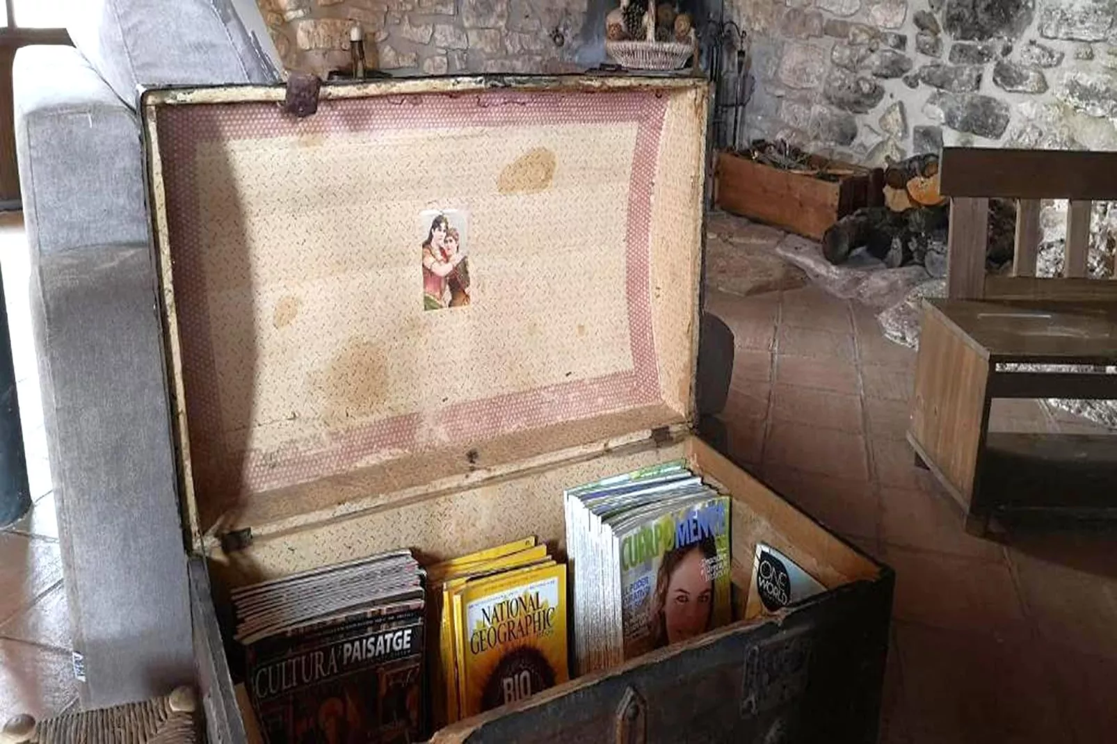 Mas de l'Arlequi - Living room