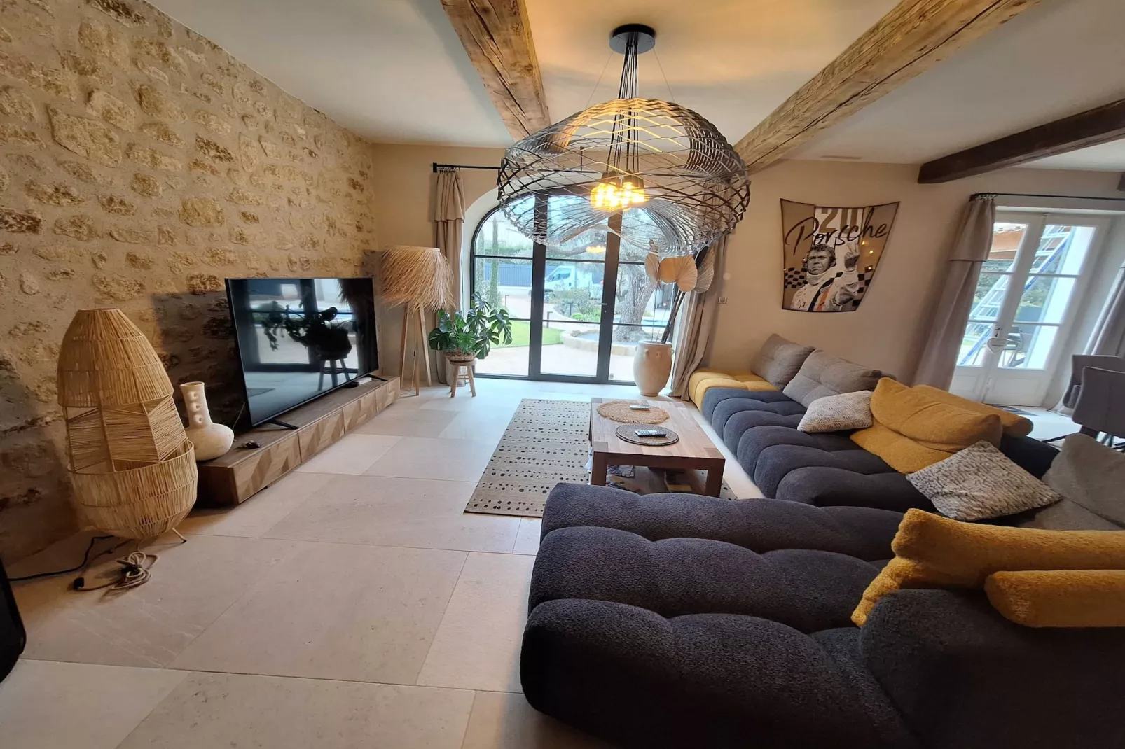 Villa Lou Pantaï  Élégance et Confort au Cœur de Saint-Rémy-de-Provence-Wohnzimmer