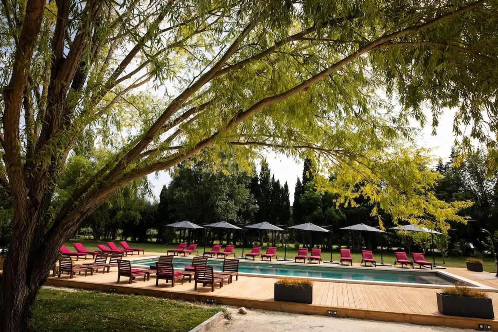 Charmant Mas Provençal avec piscine et jacuzzis-Swimming pool