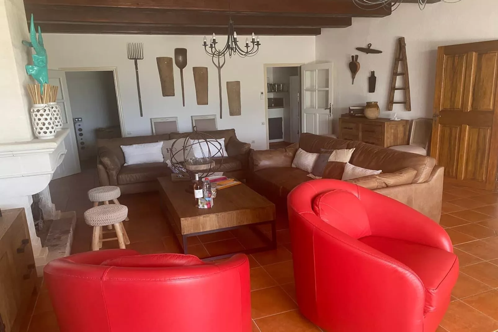 Villa provencale à Murs coeur du Luberon-Living room