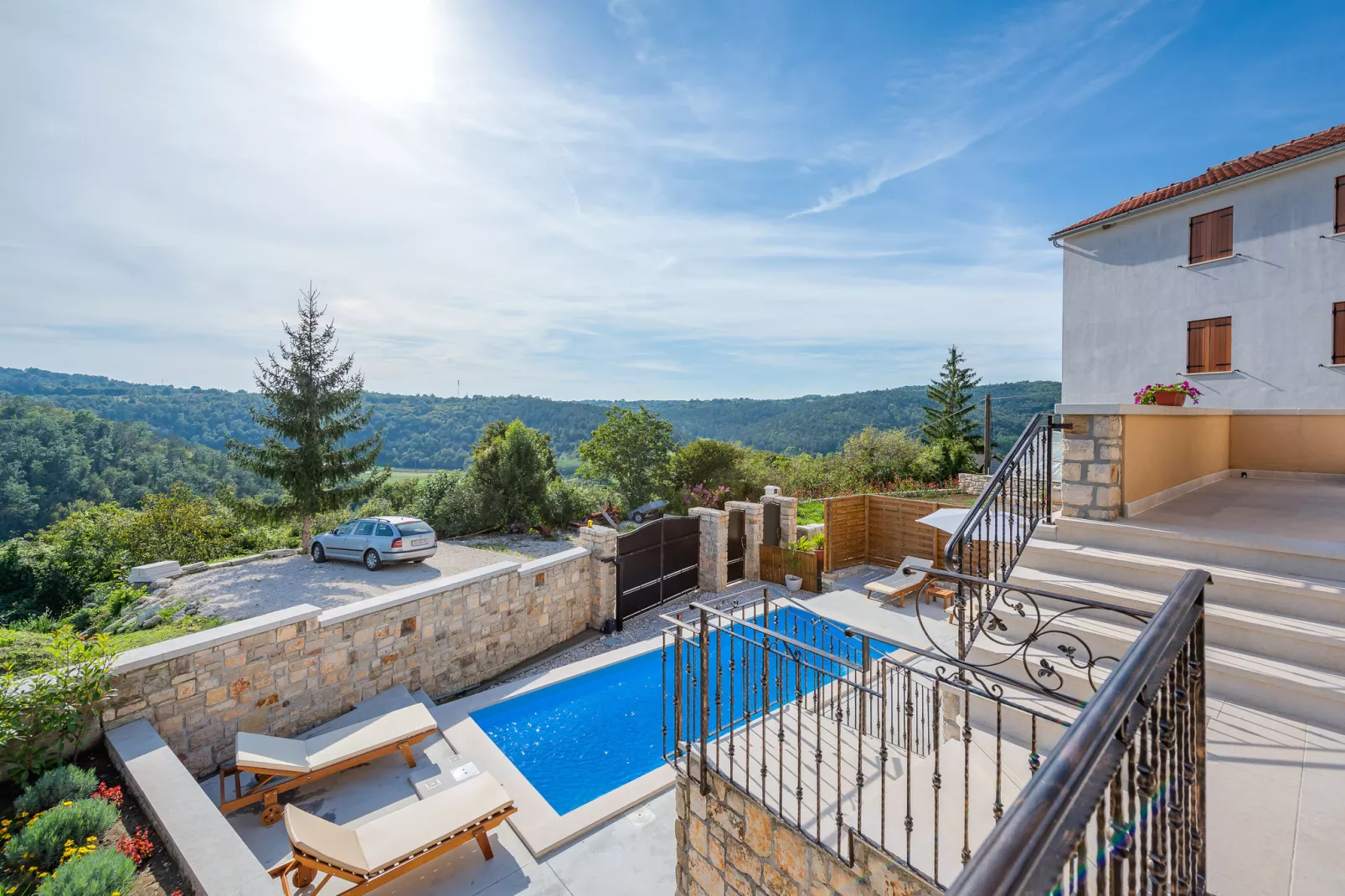 Villa Beram-Exterior summer