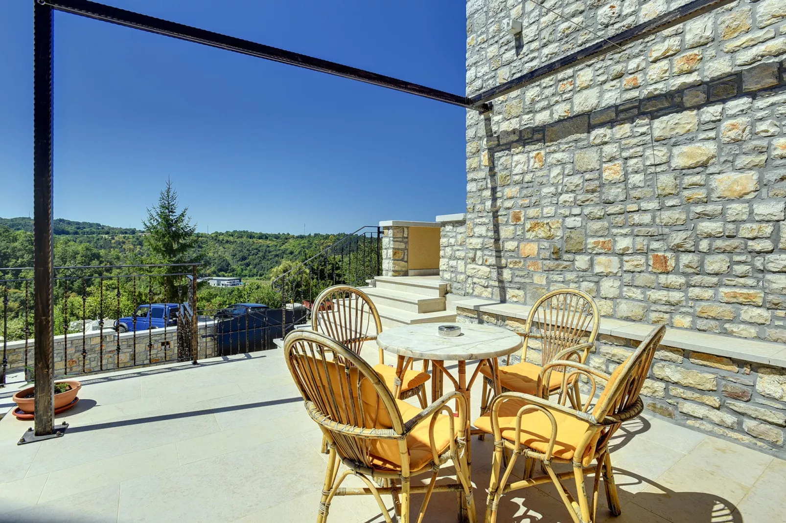 Villa Beram-Terrace balcony