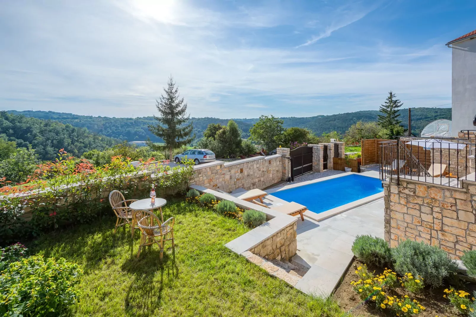 Villa Beram-View summer