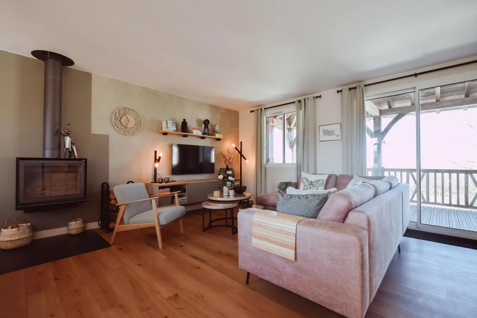 Pavillon le Papillon - Wohnzimmer