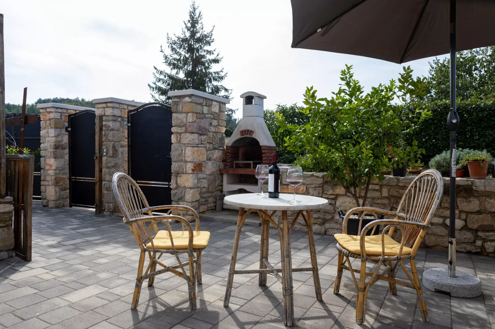 Villa Beram-Exterior summer