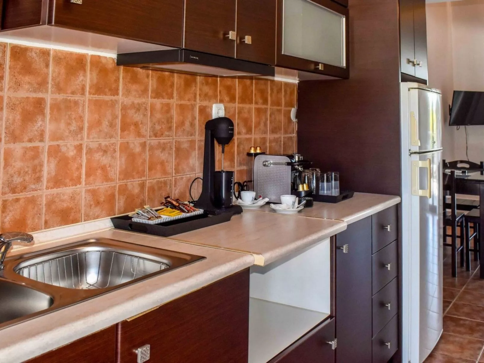 Skiathos Ferienhaus - Drinnen