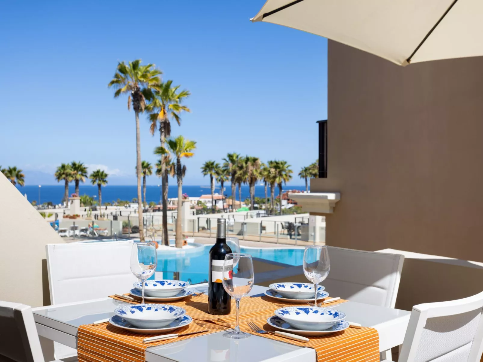 Wohnung in Palm-Mar mit Großer Terrasse und Meerblick - Image-tags.info