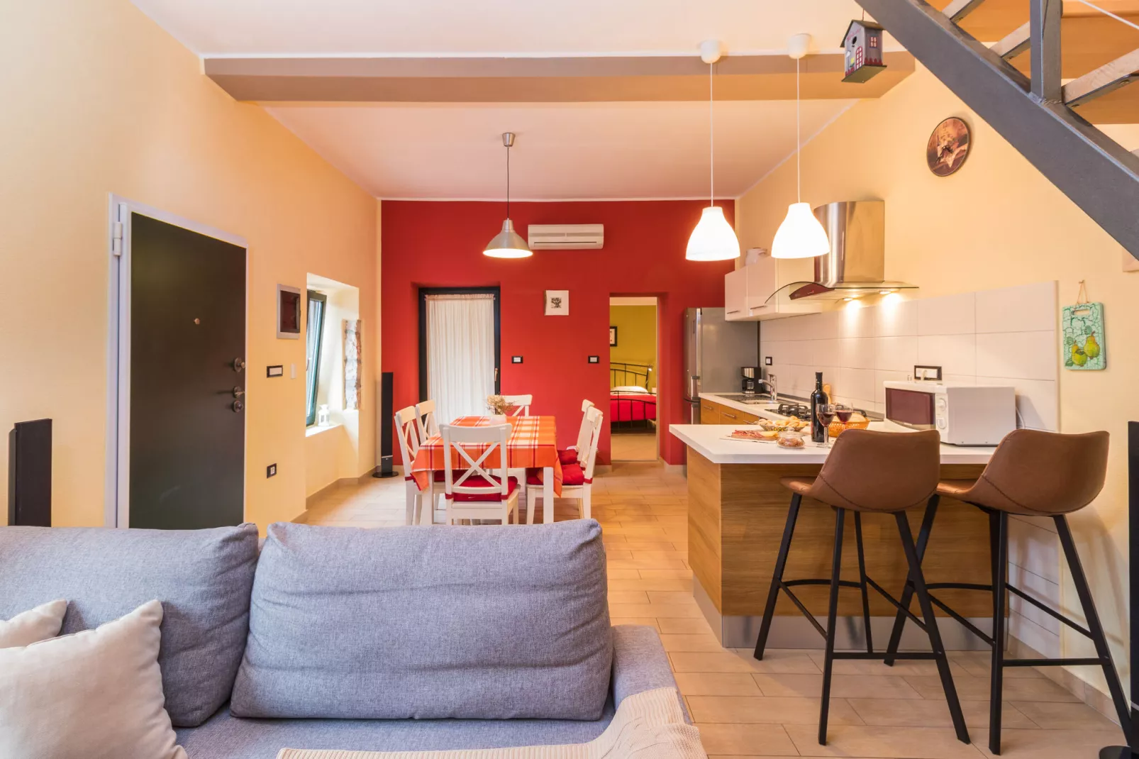 Casa Luigia-Living room
