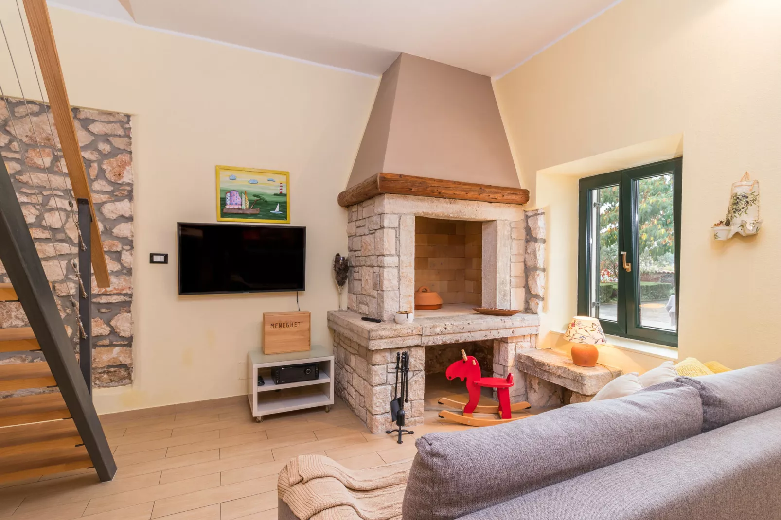 Casa Luigia-Living room
