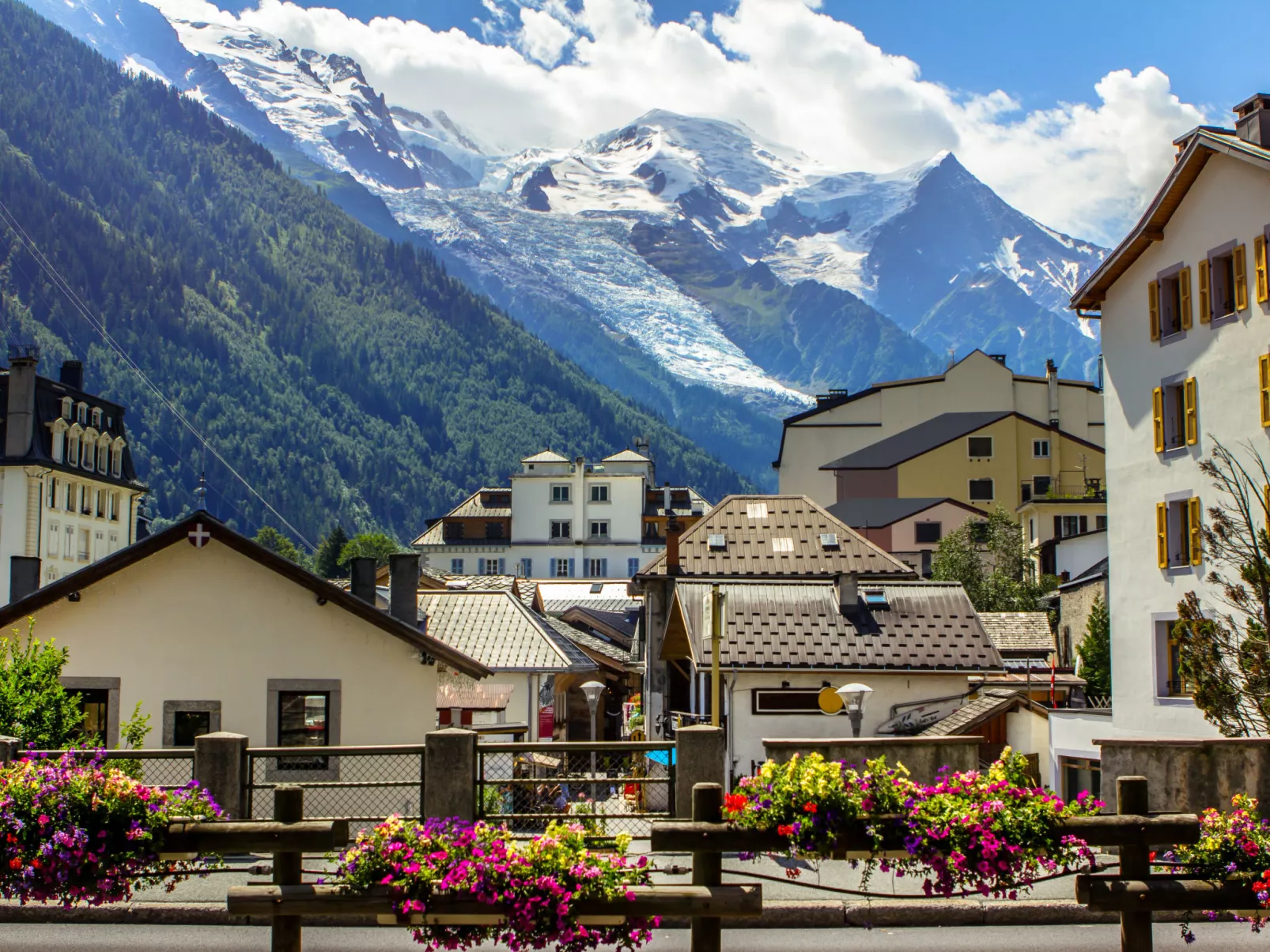 Komfortable Wohnung in Chamonix mit Südterrasse - Umgebung