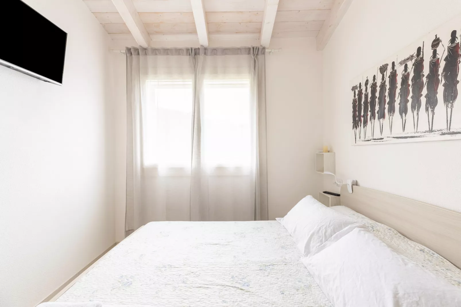 ATTICO BADESI CON PISCINA - Schlafzimmer