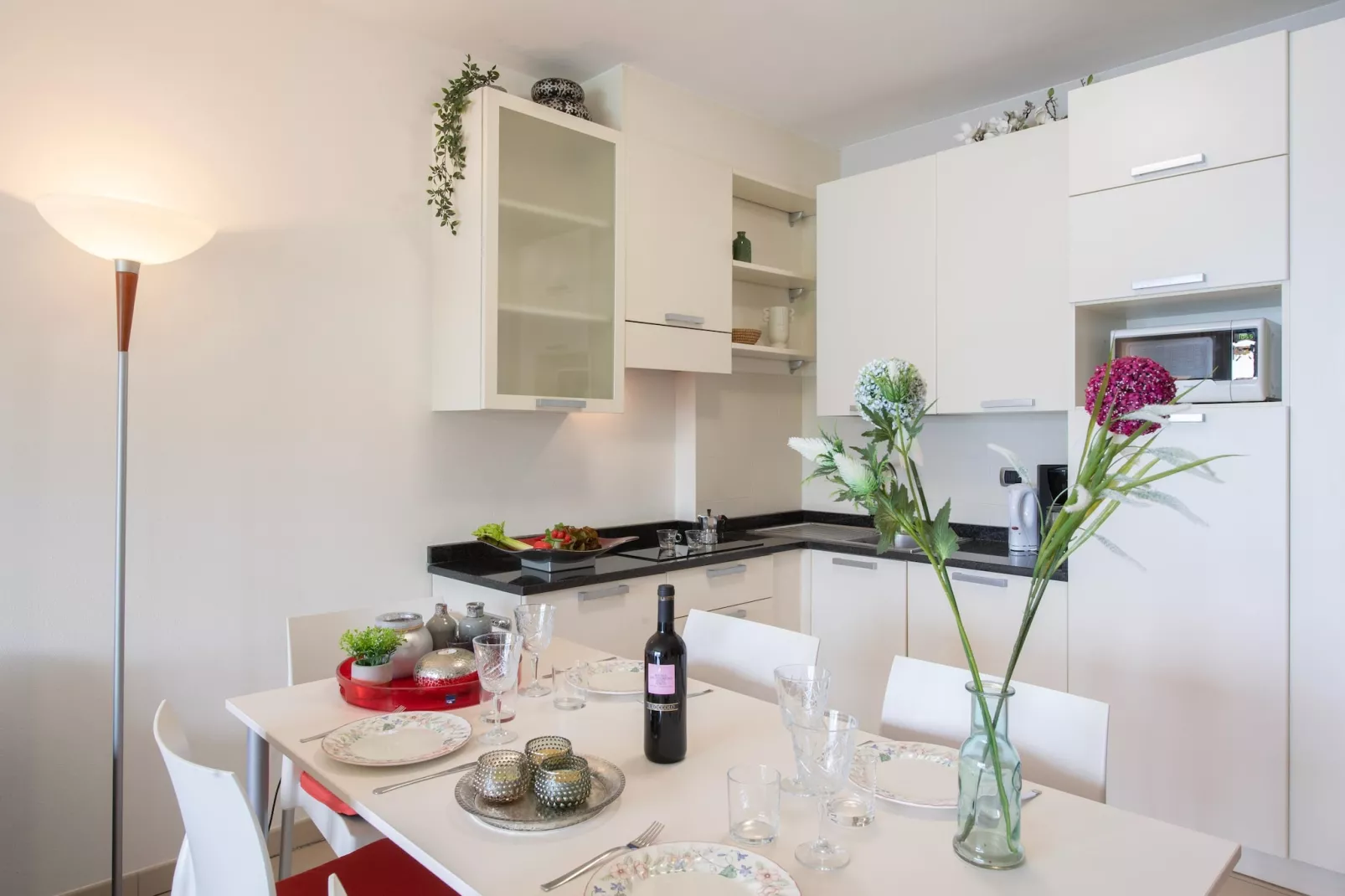 RESIDENCE PORTO LETIZIA - PALACE-1ROOM APT 4 PAX LAKE VIEW DELUXE 8206 - P1LD4 - Esszimmer