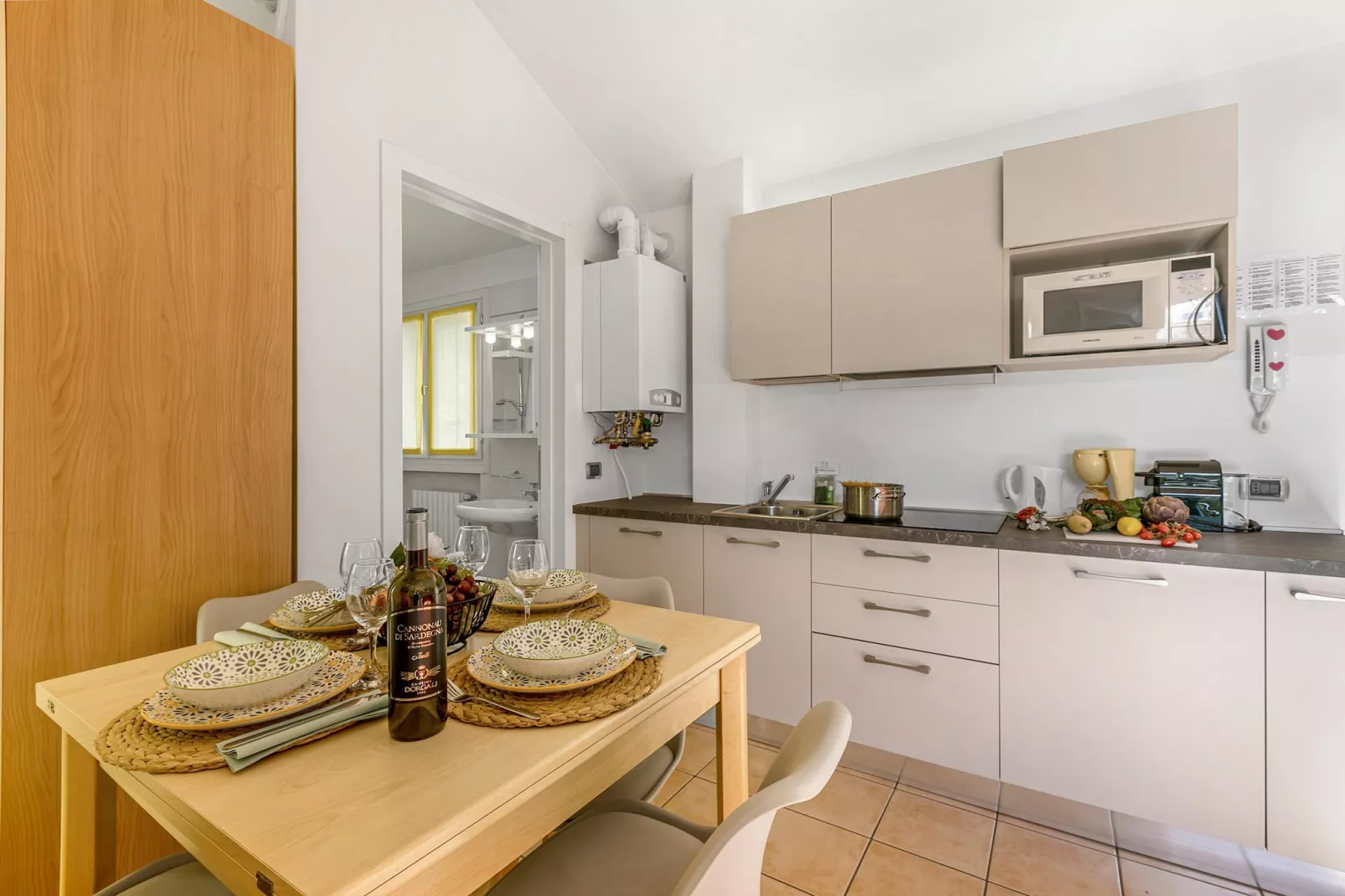 RESIDENCE PORTO LETIZIA - VILLAS-STUDIO 4 PAX VISTA LAGO DELUXE 8214 - VSLD4 - Kitchen