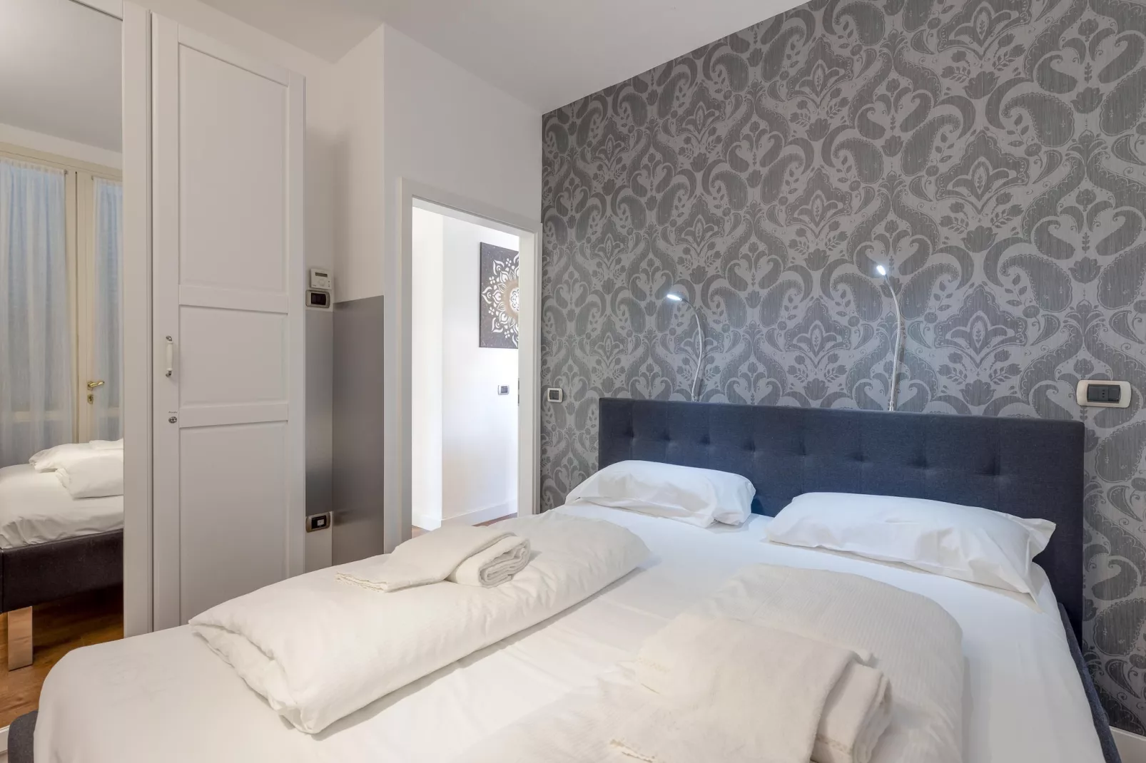 RESIDENCE PORTO LETIZIA - VILLAS-BILOCALE 4 PAX VISTA LAGO PLUS 8215 - V1LP4 - Schlafzimmer