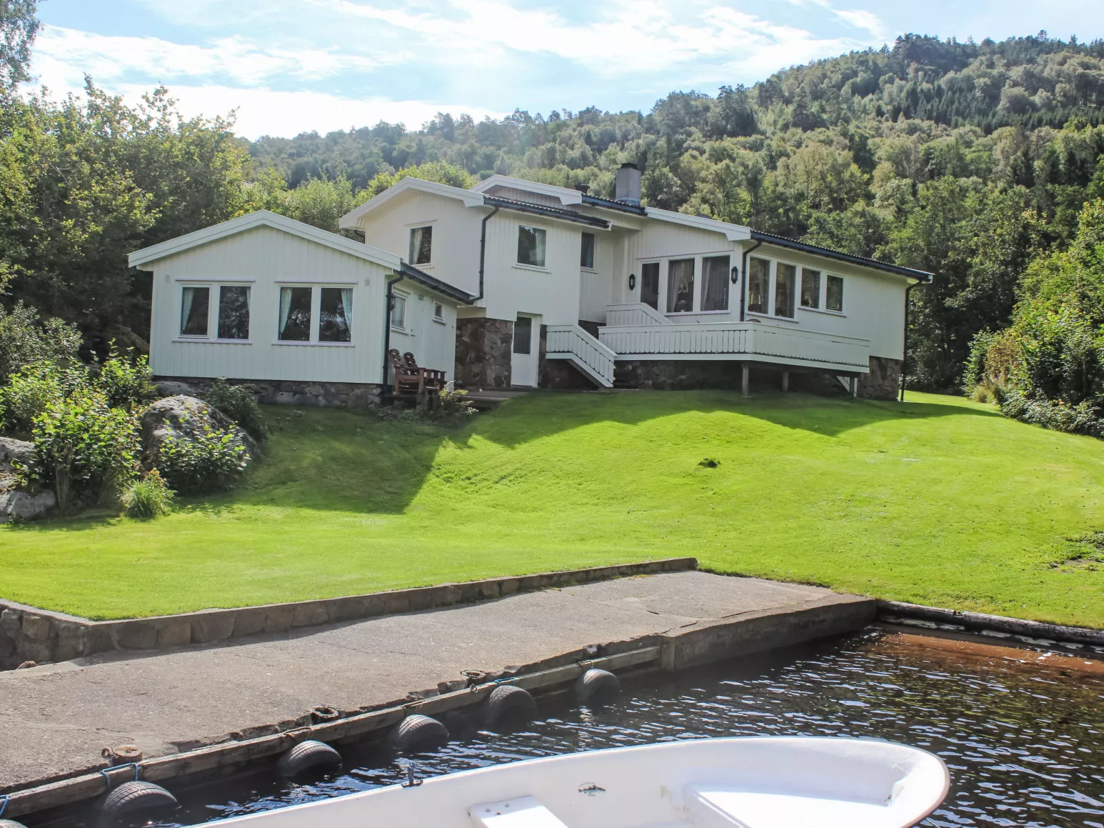 Åptafjorden - Draußen