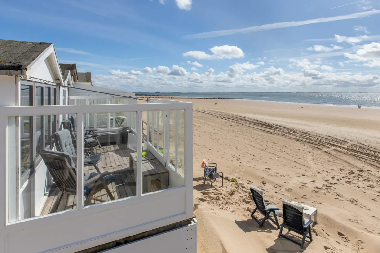 Strand Dishoek 345/346-Terrasse/Balkon