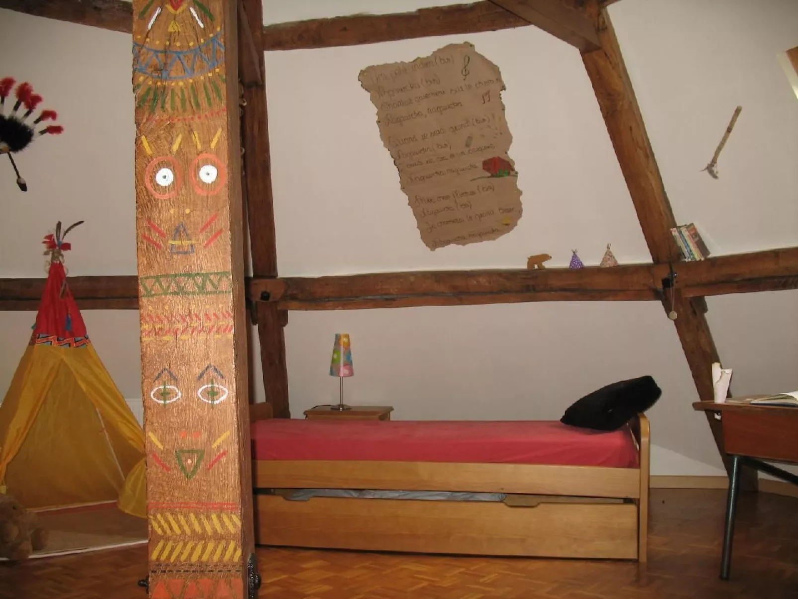 Unterkunft auf dem Bauernhof "La printanière" (Die Frühlingsfrau)-Dedans