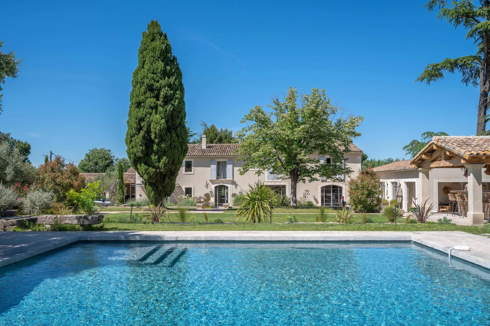 Mas prestigieux au coeur de Saint-Remy-de-Provence-Schwimmbad