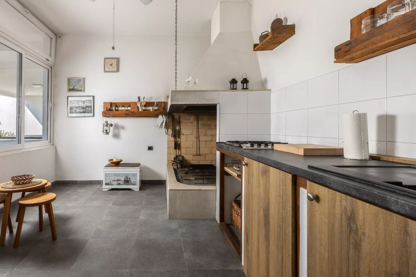 Villa Blanka - Six Bedroom Villa with Swimming Pool and Sea View-Küche