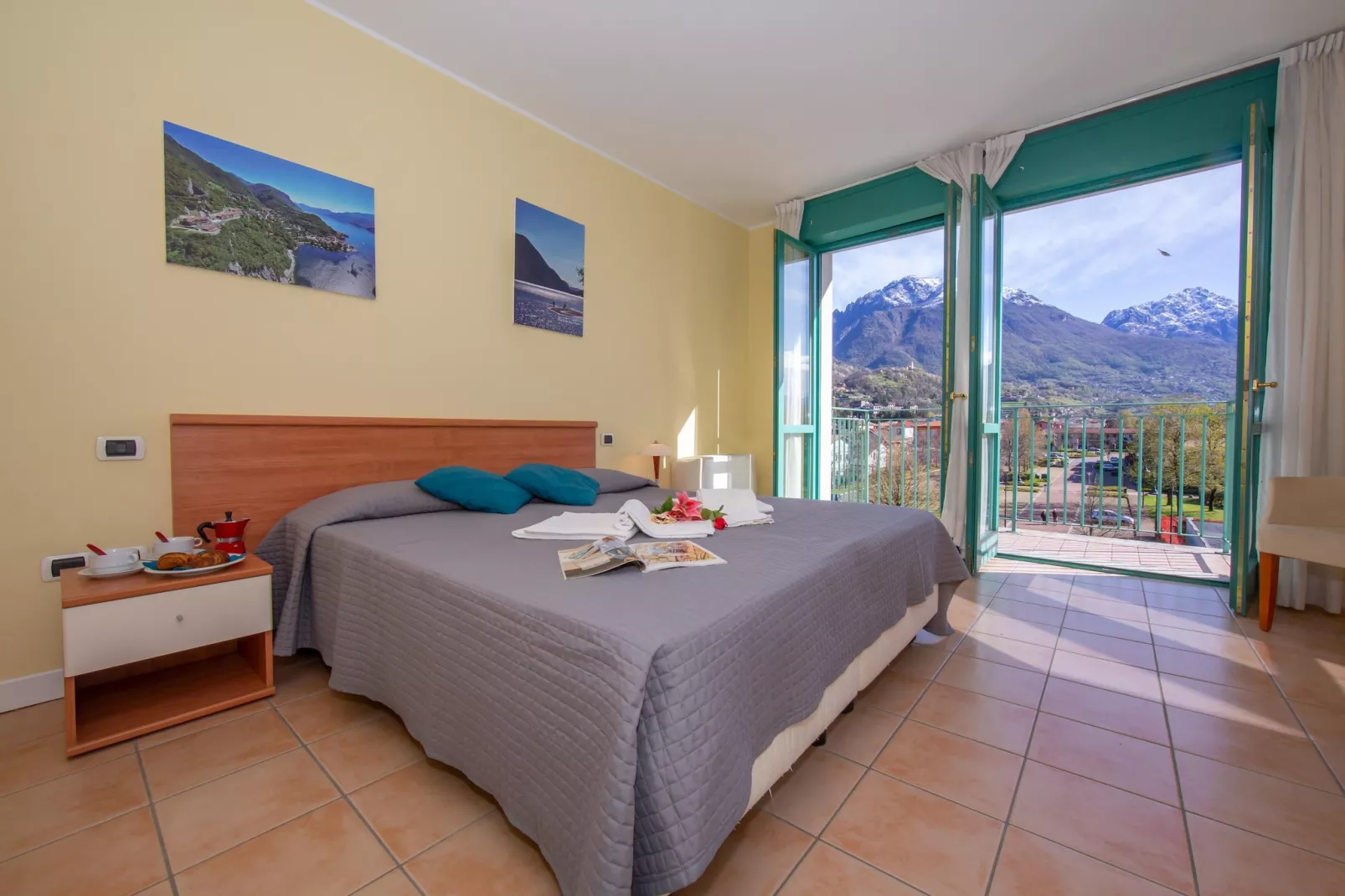 RESIDENCE PORTO LETIZIA - PALACE-1ROOM APT 4 PAX MOUNTAIN VIEW PLUS 8203 - P1MP4 - Bedroom