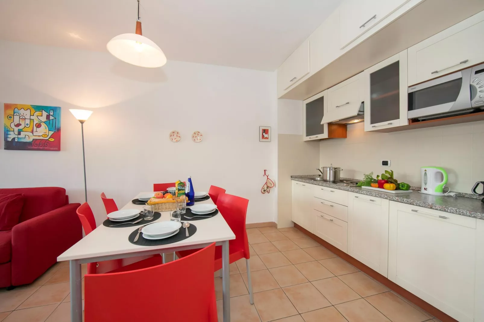 RESIDENCE PORTO LETIZIA - PALACE-1ROOM APT 4 PAX LAKE VIEW PLUS 8205 - P1LP4 - Kitchen