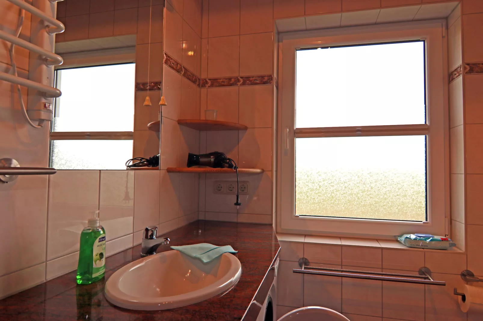 Strandnahes Ferienhaus Klaus mit Weitblick-Salle de bain