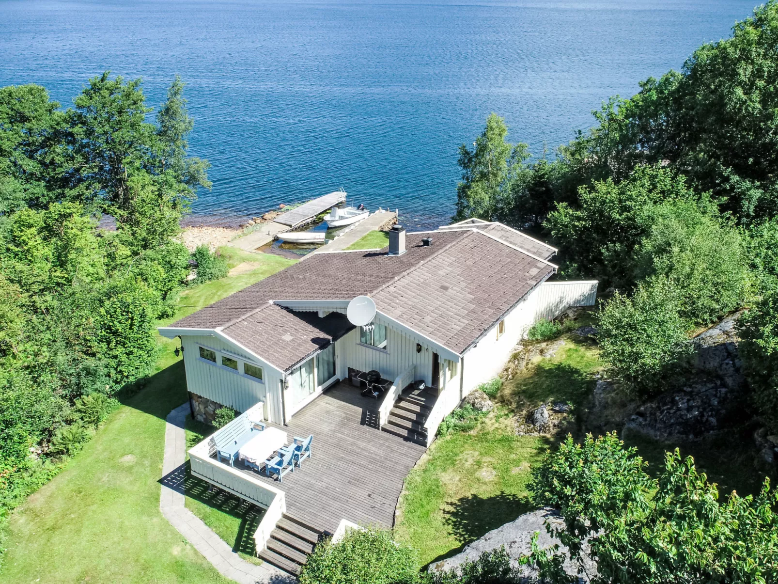 Åptafjorden - Draußen