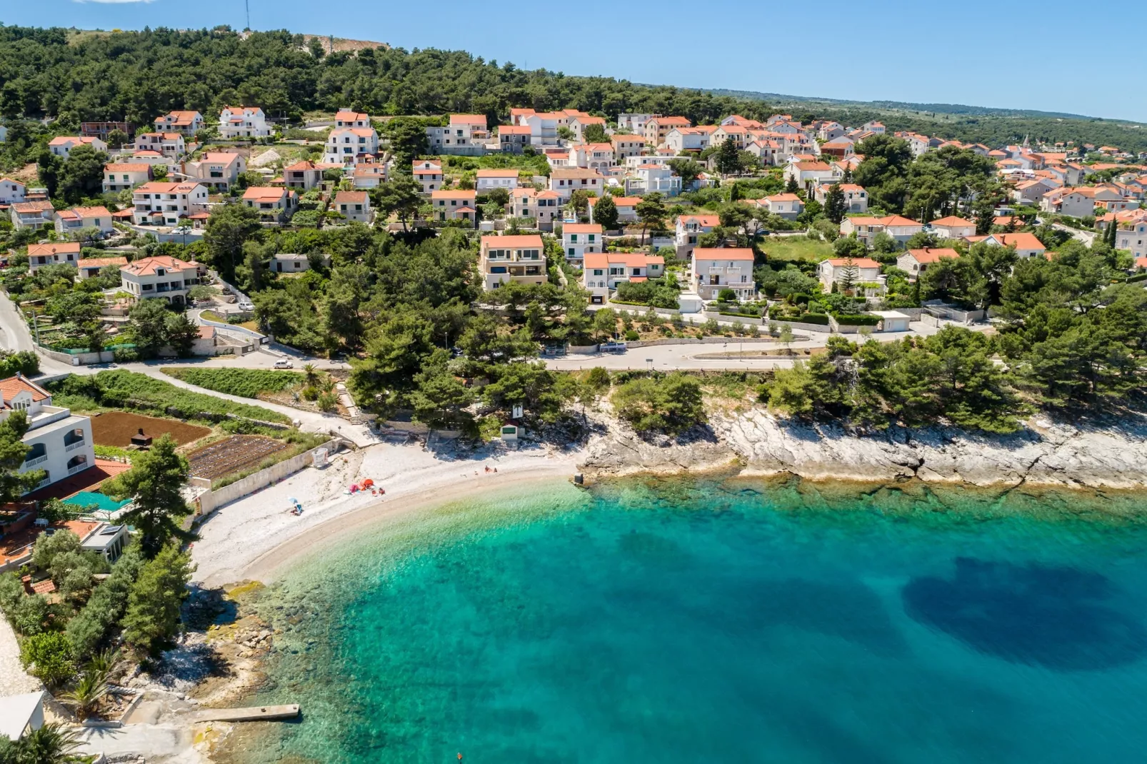 Sunset view apartment - One bedroom apartment with balcony and sea view-View