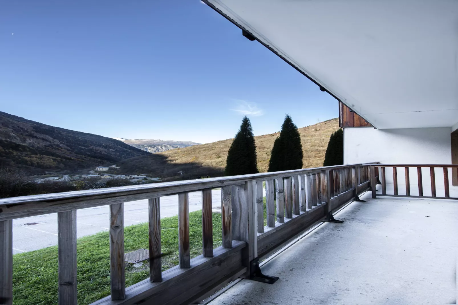 Hameau 1 103 - SPA & PISCINE appartement 4 pers-Terrasse / balcon