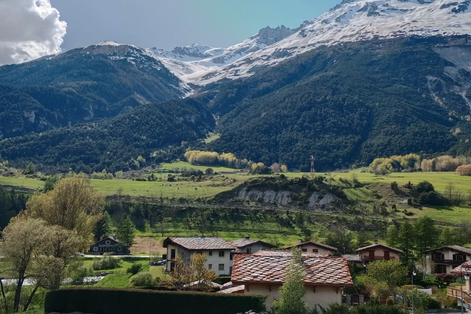 Terrasses F 104 - PARC NAT. VANOISE appart. 6 pers - Im Freien