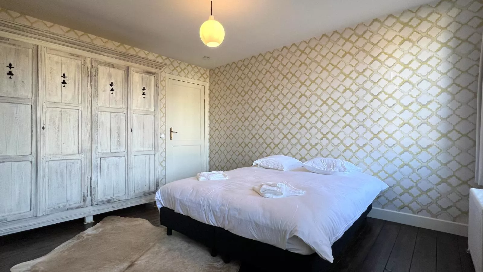 La Maison Bleue Ronse - Schlafzimmer