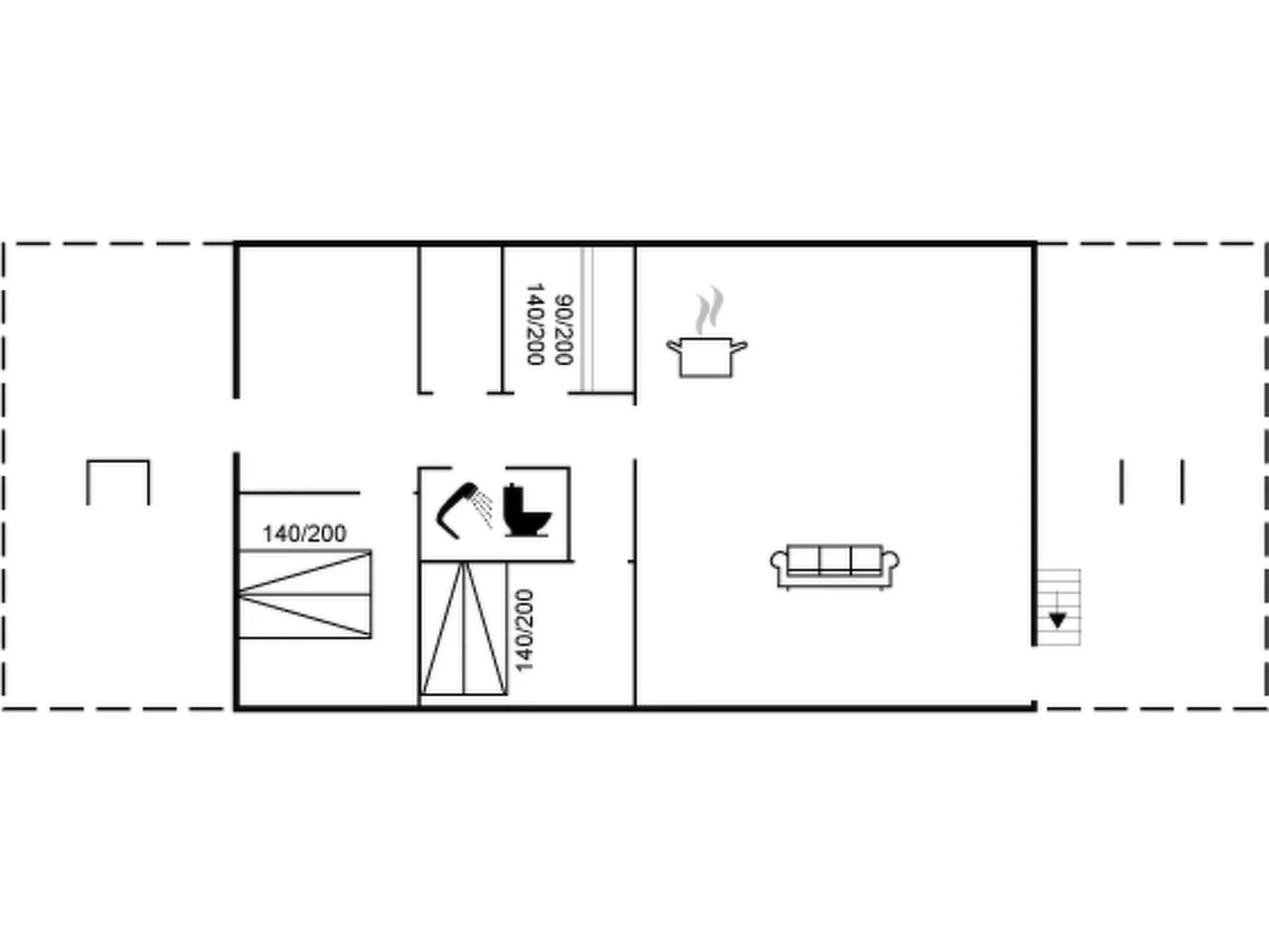 "Fani" - 150m from the sea-Drinnen