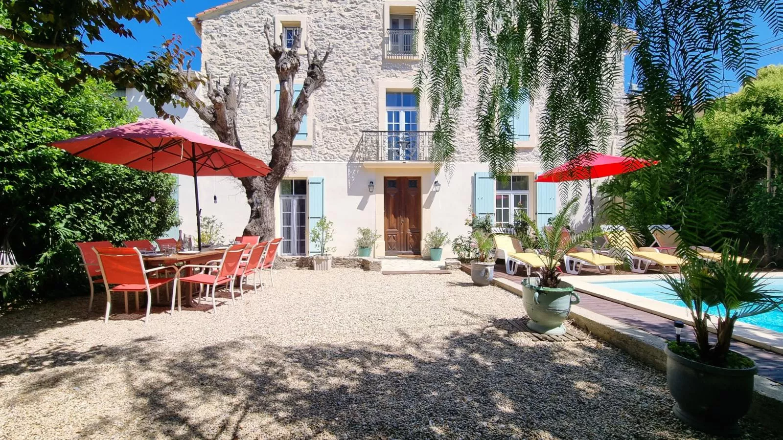 La maison des Vendangeurs 6-Schwimmbad