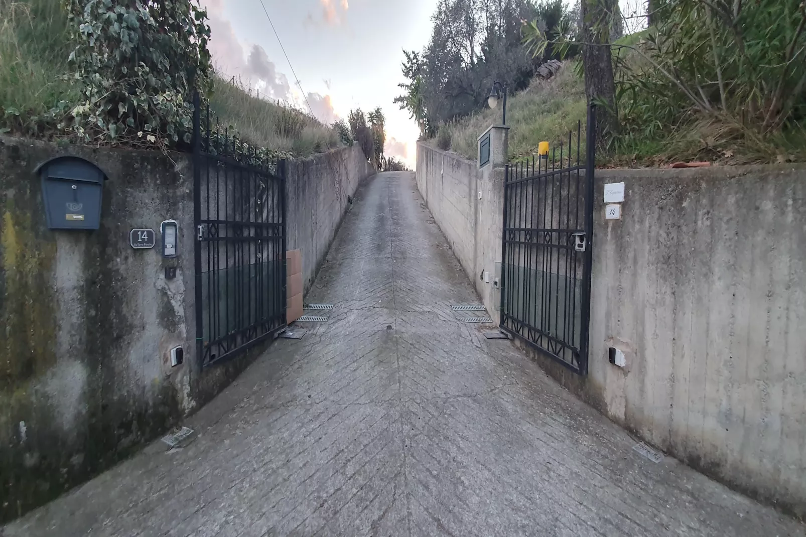 Apartment in einer charmanten Villa mit Meerblick Kreidl-Hall & reception