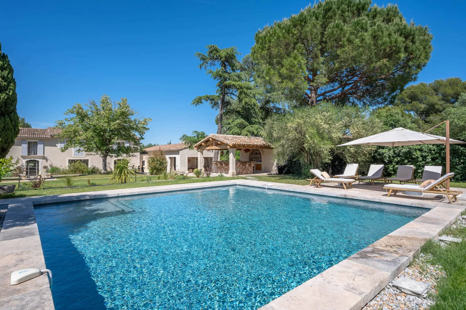 Mas prestigieux au coeur de Saint-Remy-de-Provence-Schwimmbad