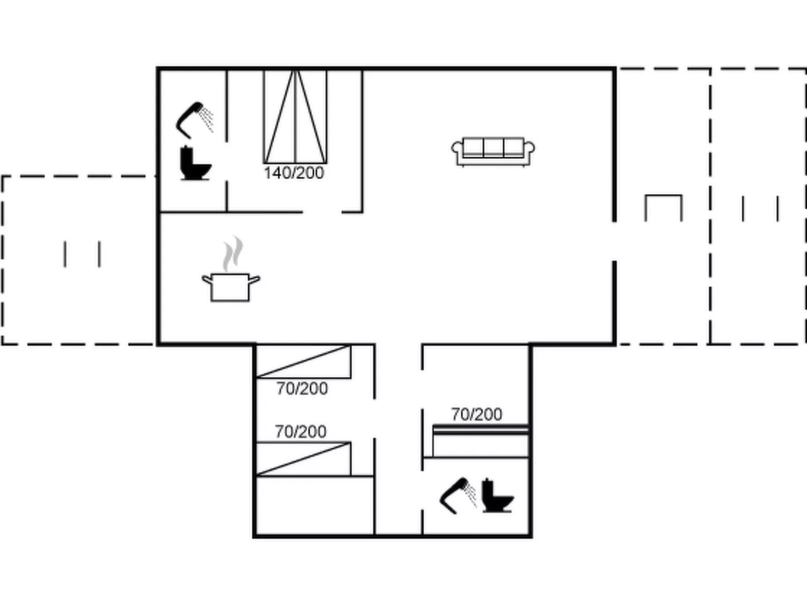 "Harro" - 100m from the sea-Drinnen