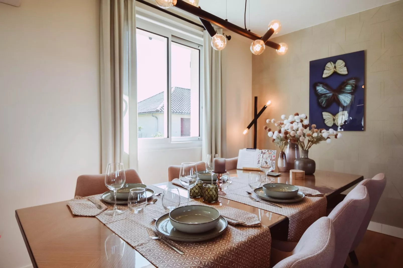 Pavillon le Papillon - Esszimmer