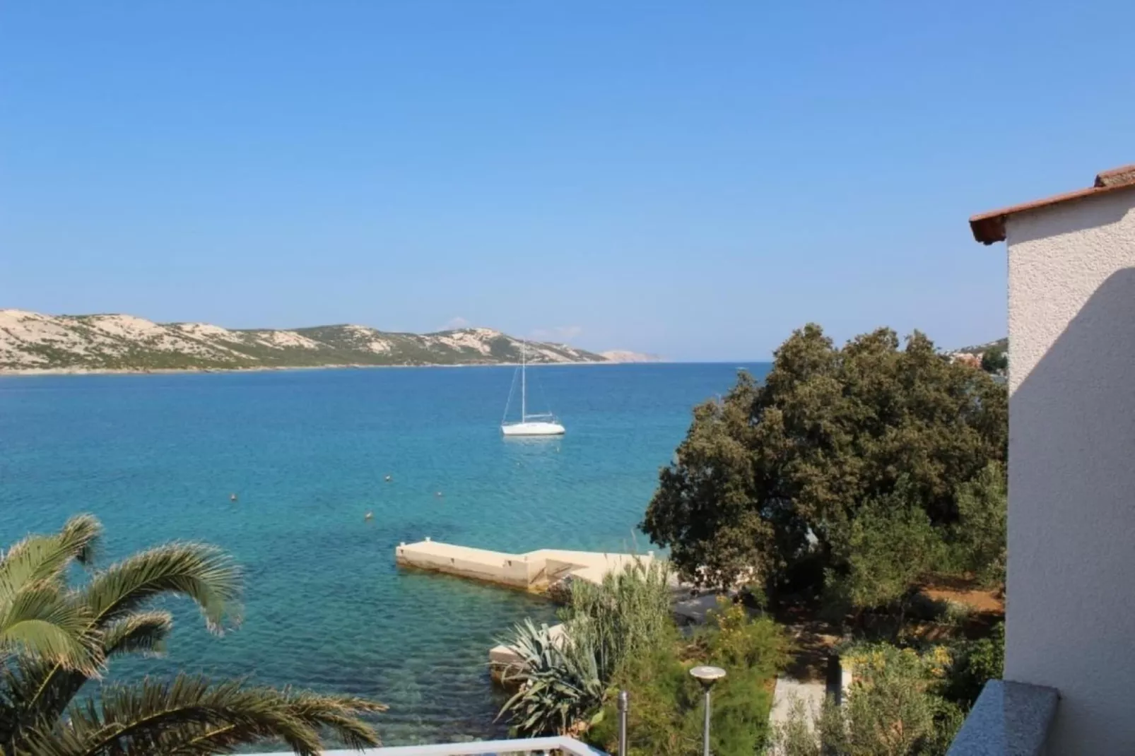 Sv Marija1 - Ferienwohnung 5 - Typ 4plus2 - View in summer