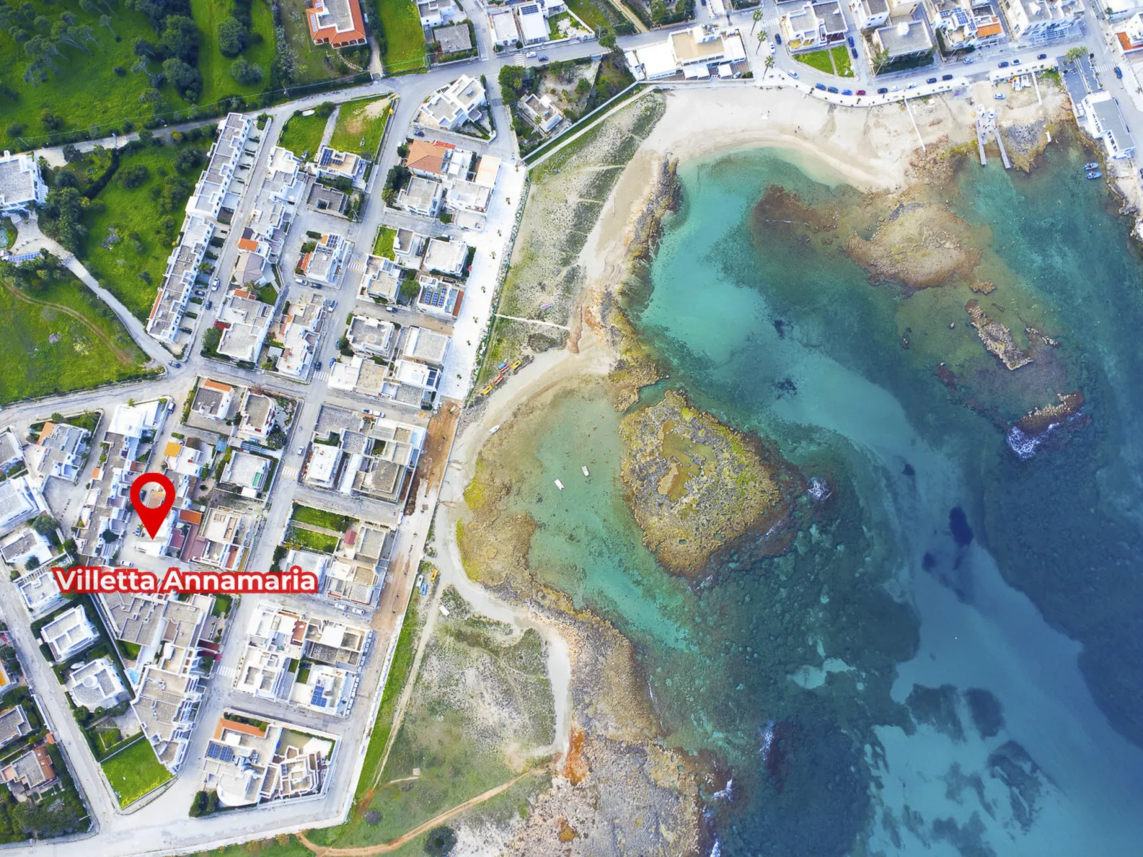 Villetta Annamaria 50 Meter Strand und Parkplatz - Image-tags.info