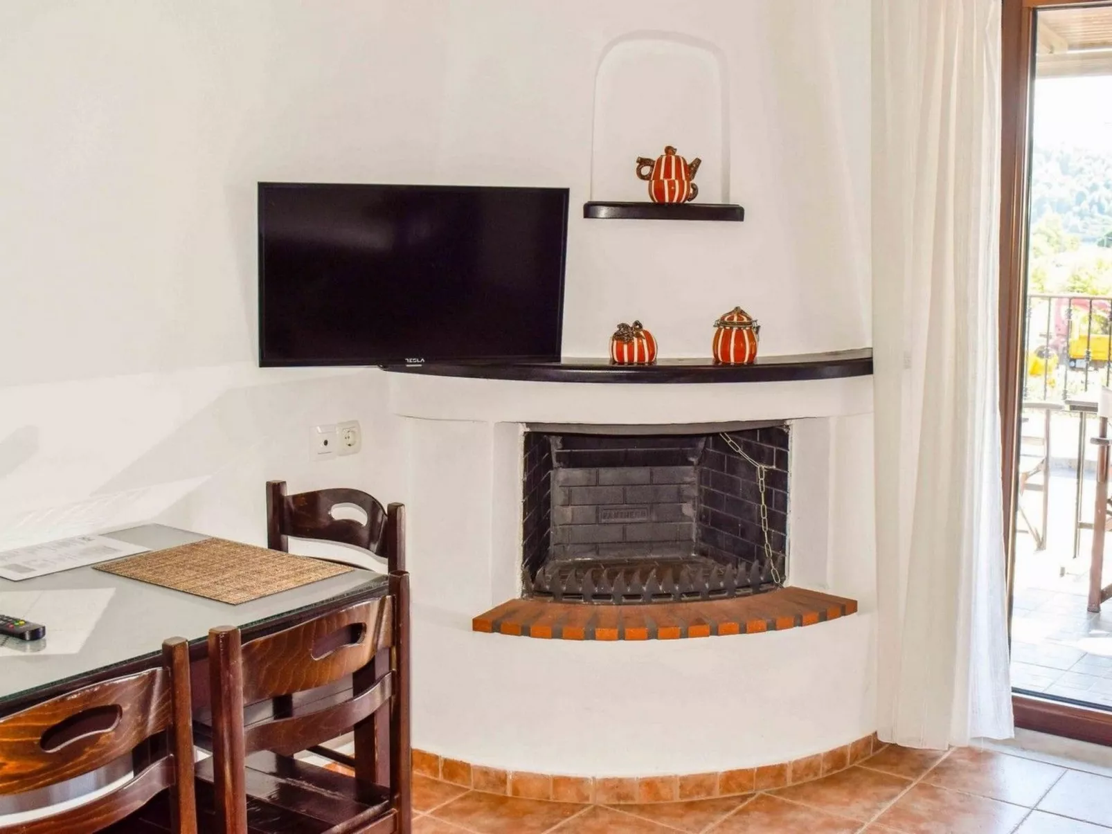 Skiathos Ferienhaus - Drinnen